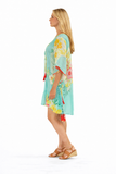 AQUA MULTI COLOR KAFTAN ( PACK OF 2)