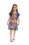 Kids kaftan/ coverup