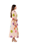 Cheerful Floral Shirt long dress 26936 (26836) 2026 Ranee's collection