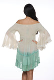 Off shoulder Mini Dress- 3271