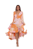 3472-ORANGE DRESS 2025 RANEE'S COLLECTION
