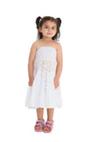 Strapless dress for little girls