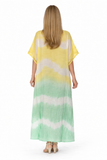 CH-5359 Long yellow kaftan- pack of 2