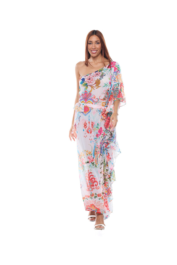 732 RUFFLE ONE SHOULDER 2025 RANEE'S COLLECTION