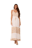 BO-2672 IVORY LONG VISCOSE DRESS 2026  collection