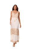 BO-2672 IVORY LONG VISCOSE DRESS 2026  collection