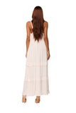 B0-2920 Viscose long ivory dress 2026 collection