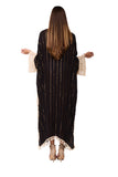 BO-2997 BLACK VISCOSE LONG KAFTAN 2026 collection