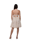 C-3143 IVORY COTTON SHORT DRESS 2026 collection