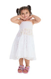 Strapless dress for little girls