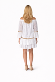 Ch-20695 - White lace dress