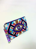 Beaded eye Clutch