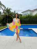 Yellow Boho dress - 2983