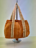 Rusty orange tote bag