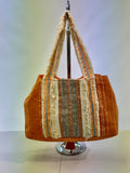 Rusty orange tote bag