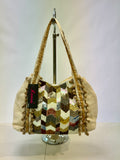 Multi color embellished bag