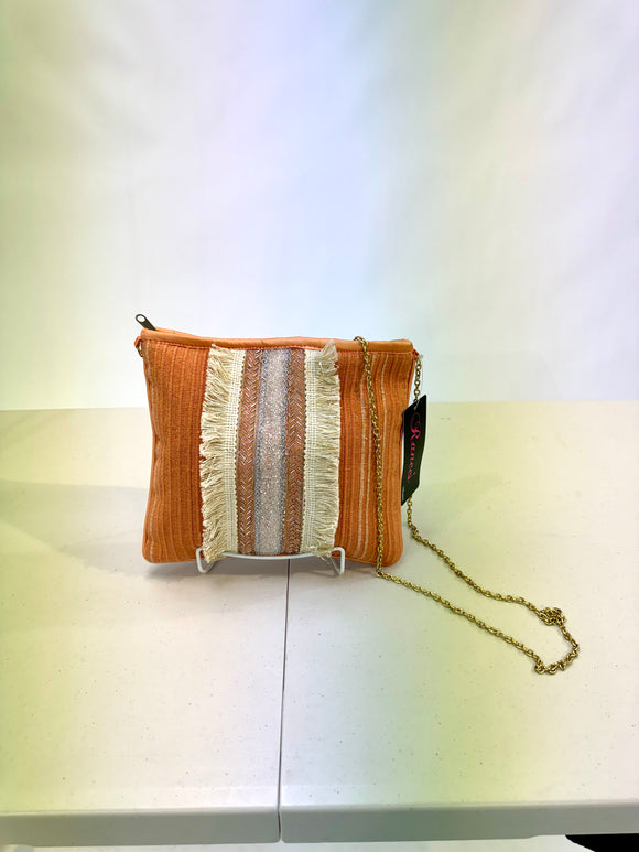 Rusty orange messenger bag