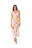 KKG-2677 CORAL PRINT LONG KAFTAN 2026  collection