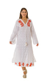 1489 long tunic embroidered