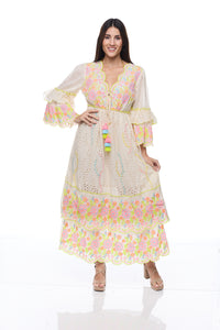 R-106 COTTON LONG DRESS 2025 RANEE'S COLLECTION