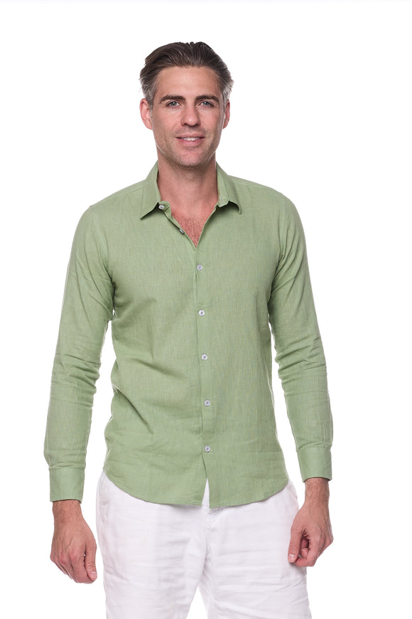 S- 121 LINEN  MEN SHIRT