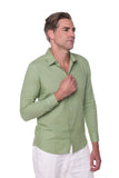 S- 121 LINEN  MEN SHIRT