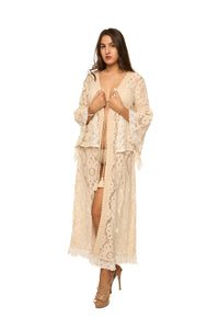 C-1594 ivory robe 2025 cotton collection