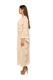 C-1594 ivory robe 2025 cotton collection