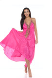 Princesa pink halter dress