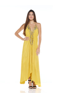 Princesa dress yellow