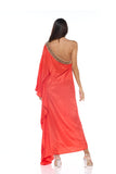 One shoulder Red Princesa 2024