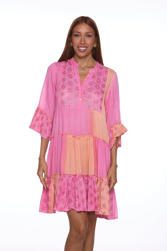 3453-PINK DRESS 2025 RANEE'S COLLECTION