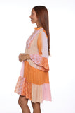 3453-ORANGE DRESS 2025 RANEE'S COLLECTION