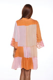 3453-ORANGE DRESS 2025 RANEE'S COLLECTION