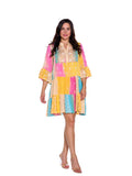 Yellow Boho dress - 2983