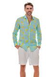 RESORT PALMS LINEN MEN SHIRTS