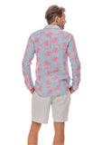 RESORT PALMS LINEN MEN SHIRTS