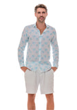 RESORT PALMS LINEN MEN SHIRTS