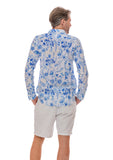 CHINOISERIE COLLECTION LINEN MEN SHIRTS