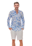 CHINOISERIE COLLECTION LINEN MEN SHIRTS