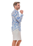 CHINOISERIE COLLECTION LINEN MEN SHIRTS