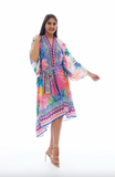 719 flamingo cape pink and blue  - pack of 2