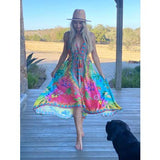 679 ombre dress $50 NEW ARRIVAL- 2021 PRINT