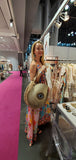 Eye round tote