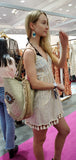 Eye round tote