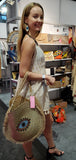 Eye round tote