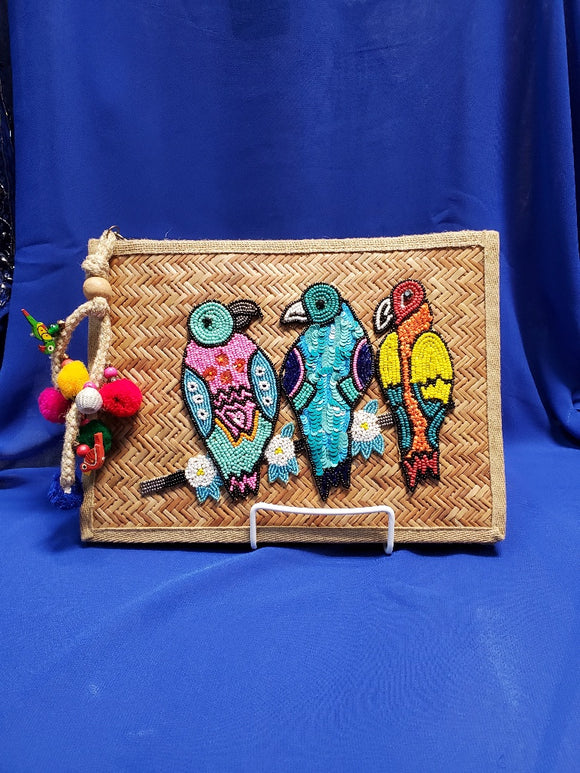 Three tropical birds, 2 per pack