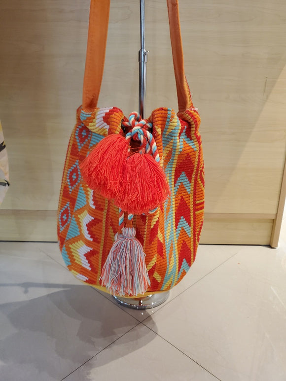Boho bucket bag, 2 per pack