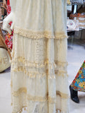 C-1677 Ivory dress 2023 cotton collection