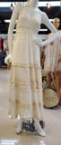 C-1677 Ivory dress 2023 cotton collection